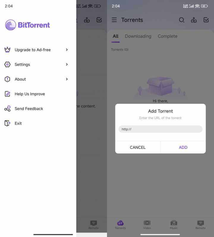 安卓BitTorrent种子下载播放v8.2.58高级版-趣奇资源网-第4张图片 安卓BitTorrent种子下载播放v8.2.58高级版-趣奇资源网-第4张图片