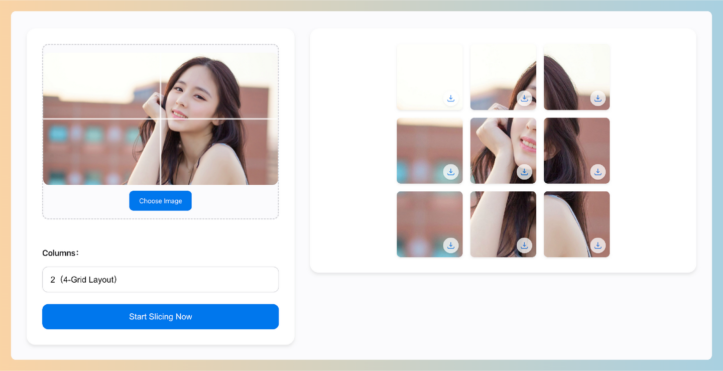 IG Grid Maker：IG网格切割器，轻松制作美丽的Instagram网格照片，瞬间提升你的社交媒体颜值