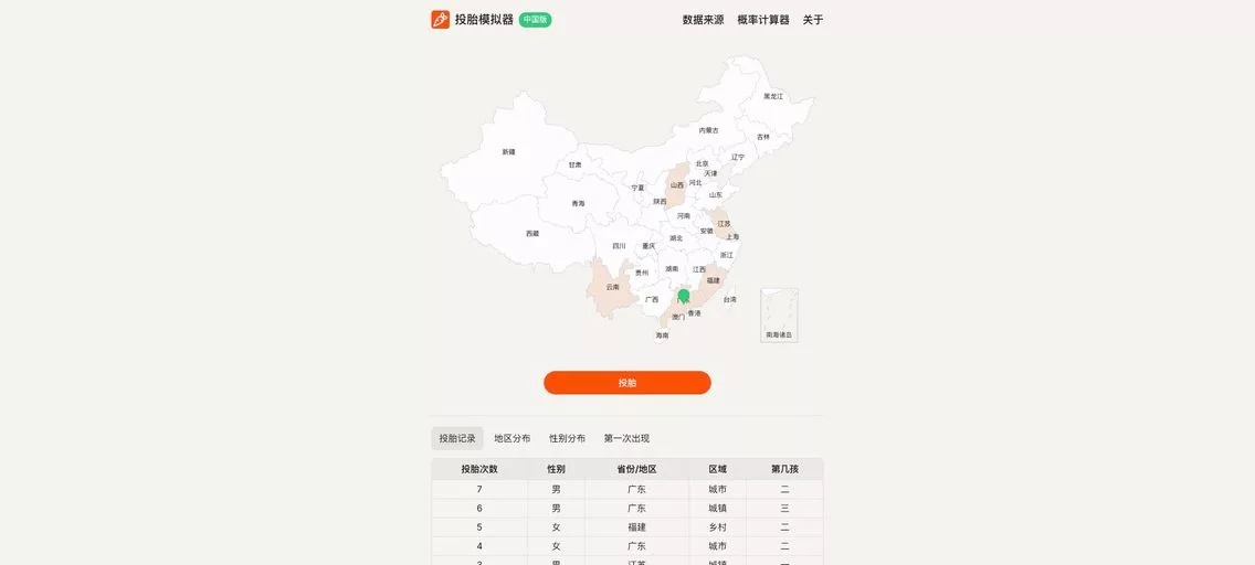 投胎模拟器「中国版」：一款轻松有趣的休闲小游戏，它以模拟投胎体验为核心，测测你将出生在哪里！