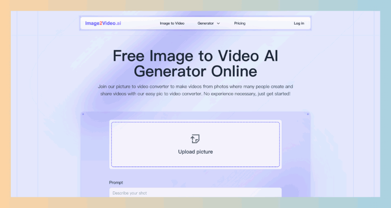 Image to Video AI:一键把图片变成炫酷视频的工具,免费体验不容错过